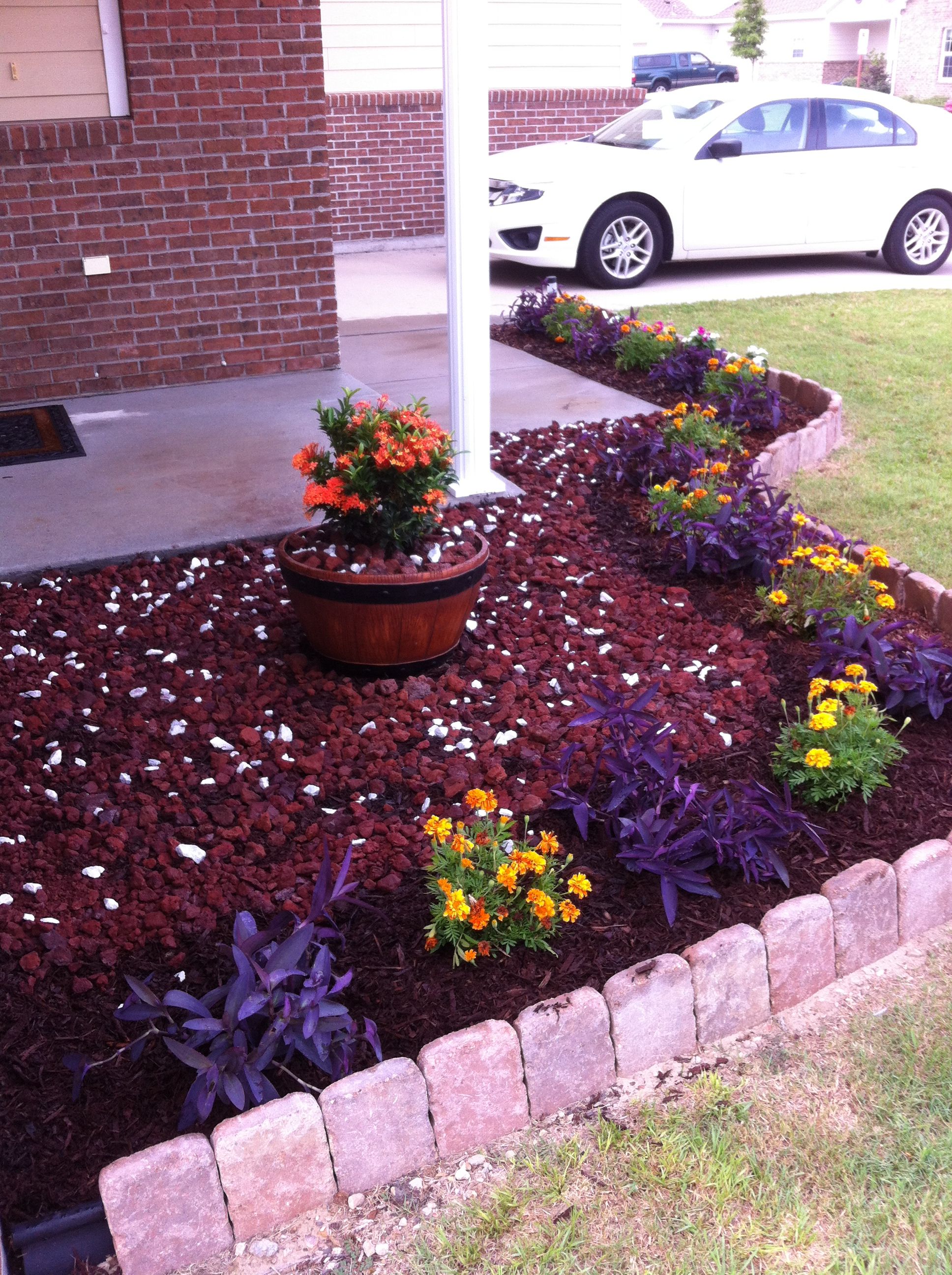 A Corner Flower Bed