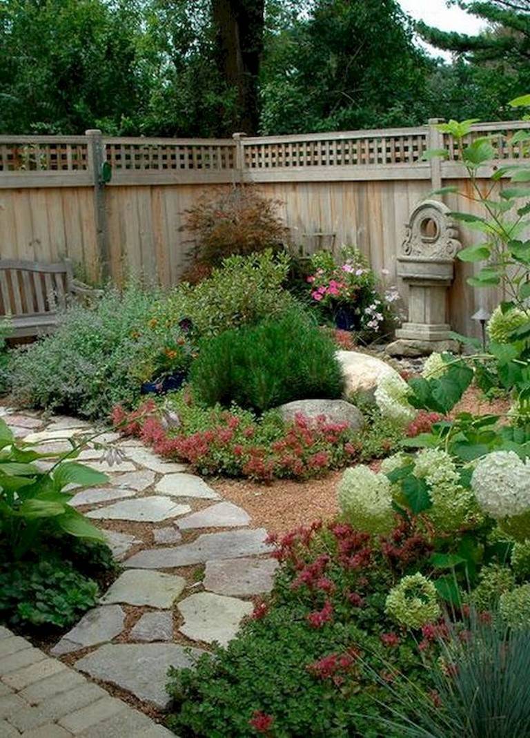 Beautiful Backyard Garden Path