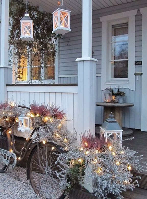 Lovely Outdoor Winter Gardens Design Ideas