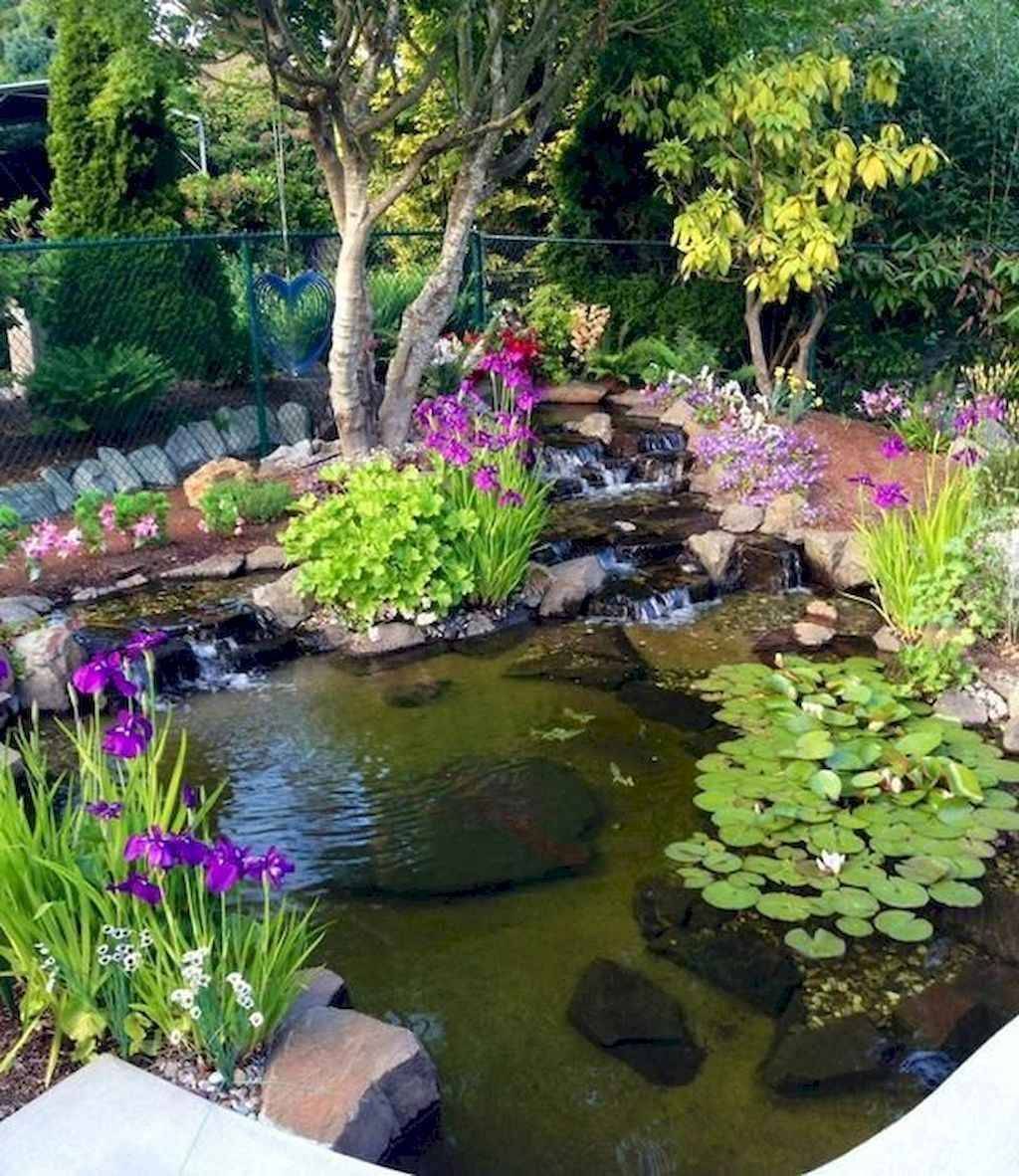 Unique Backyard Garden Water Feature Landscaping Ideas Homixover