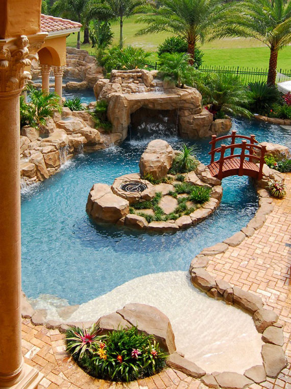 Ideas Front Yard Water Feature Garden Design