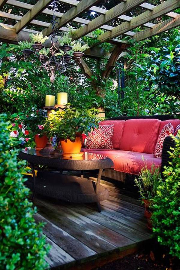 Garden Nook Seating Ideas