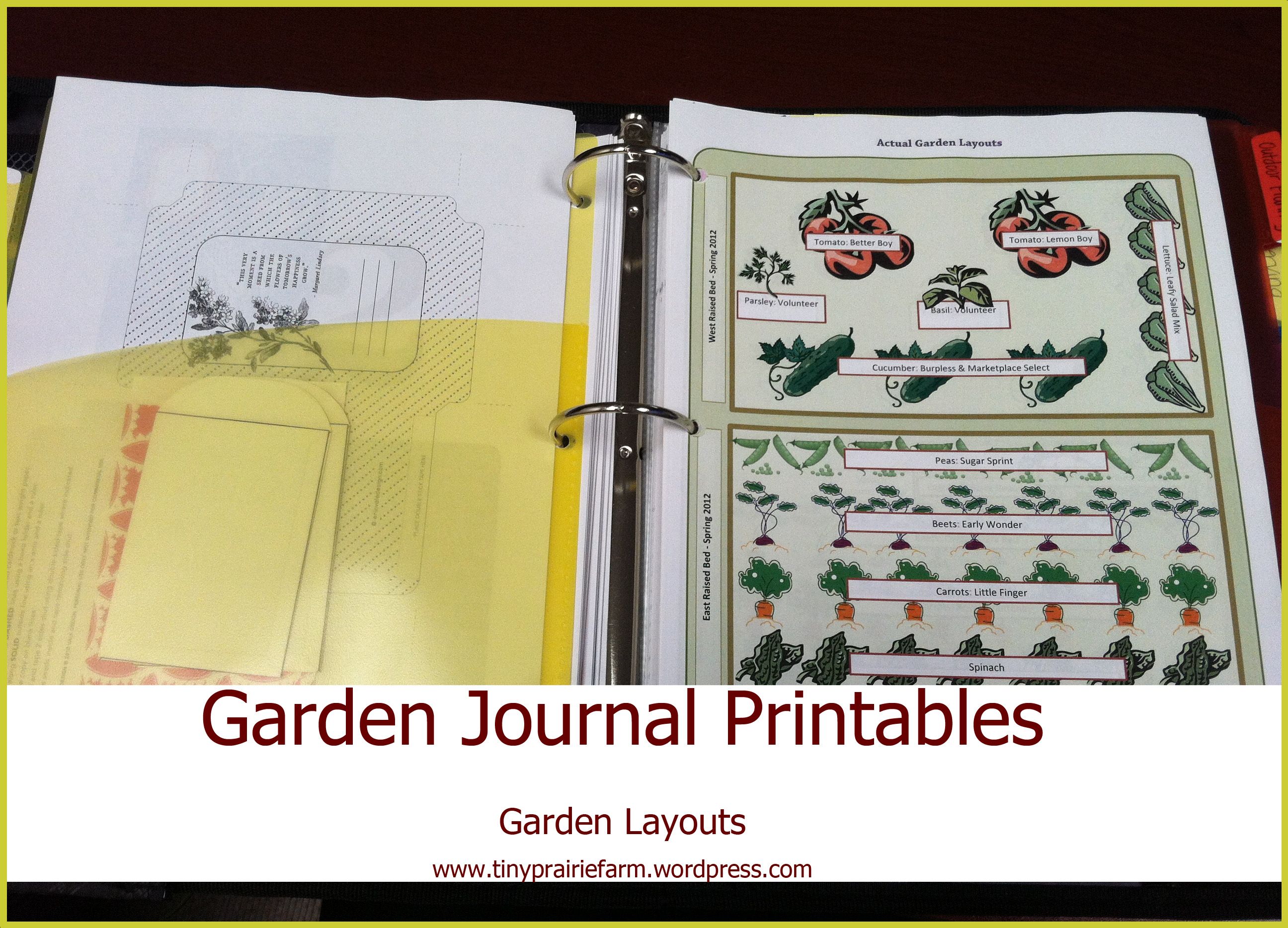 Gardening Journal Ideas Foodstance Free Printable Garden Journal
