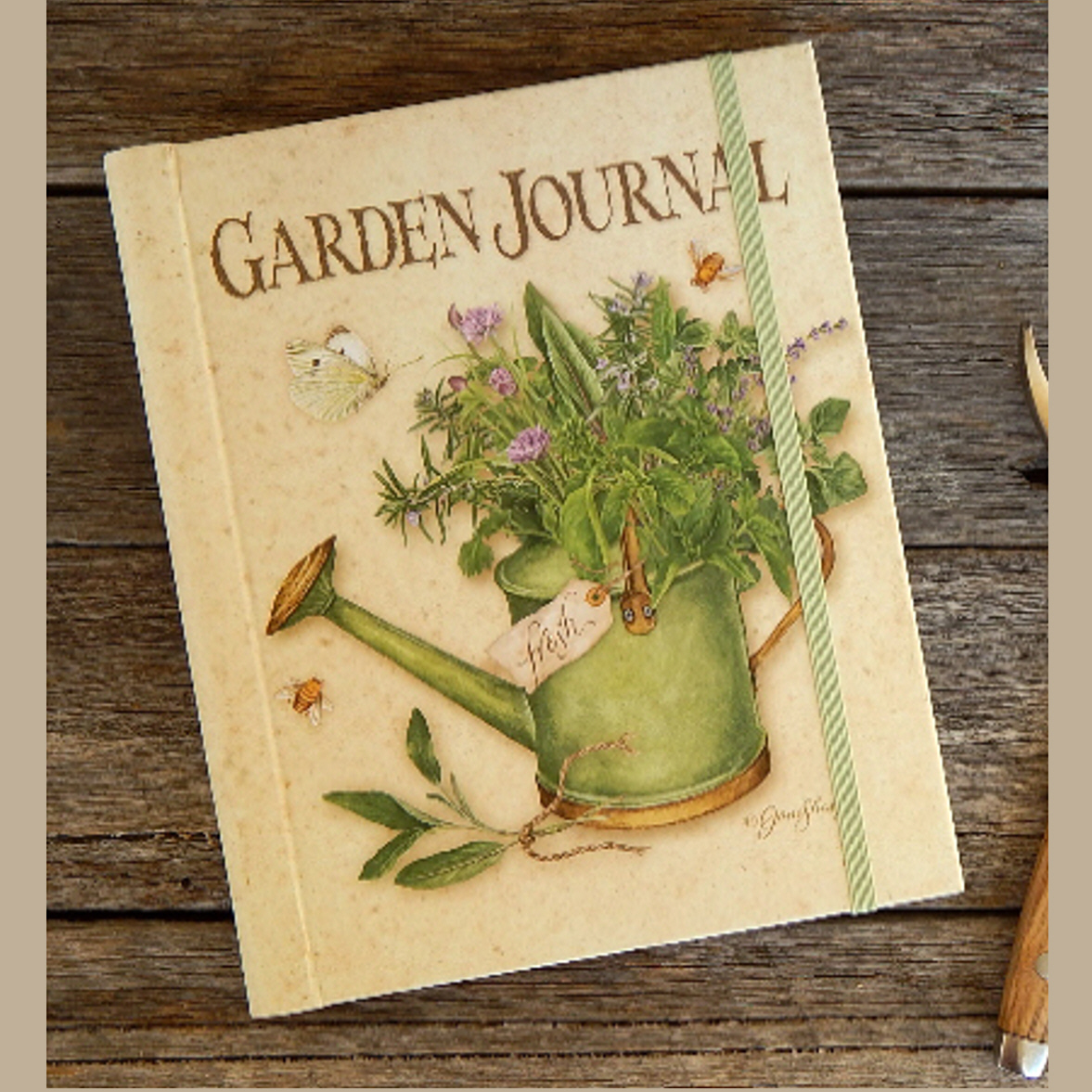 Handmade Vintage Garden Theme Junk Journal Decorated Envelopes
