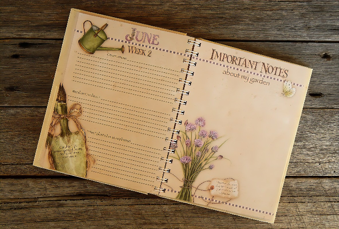 Nature Journal Garden Journal Junk Journal Art Journal