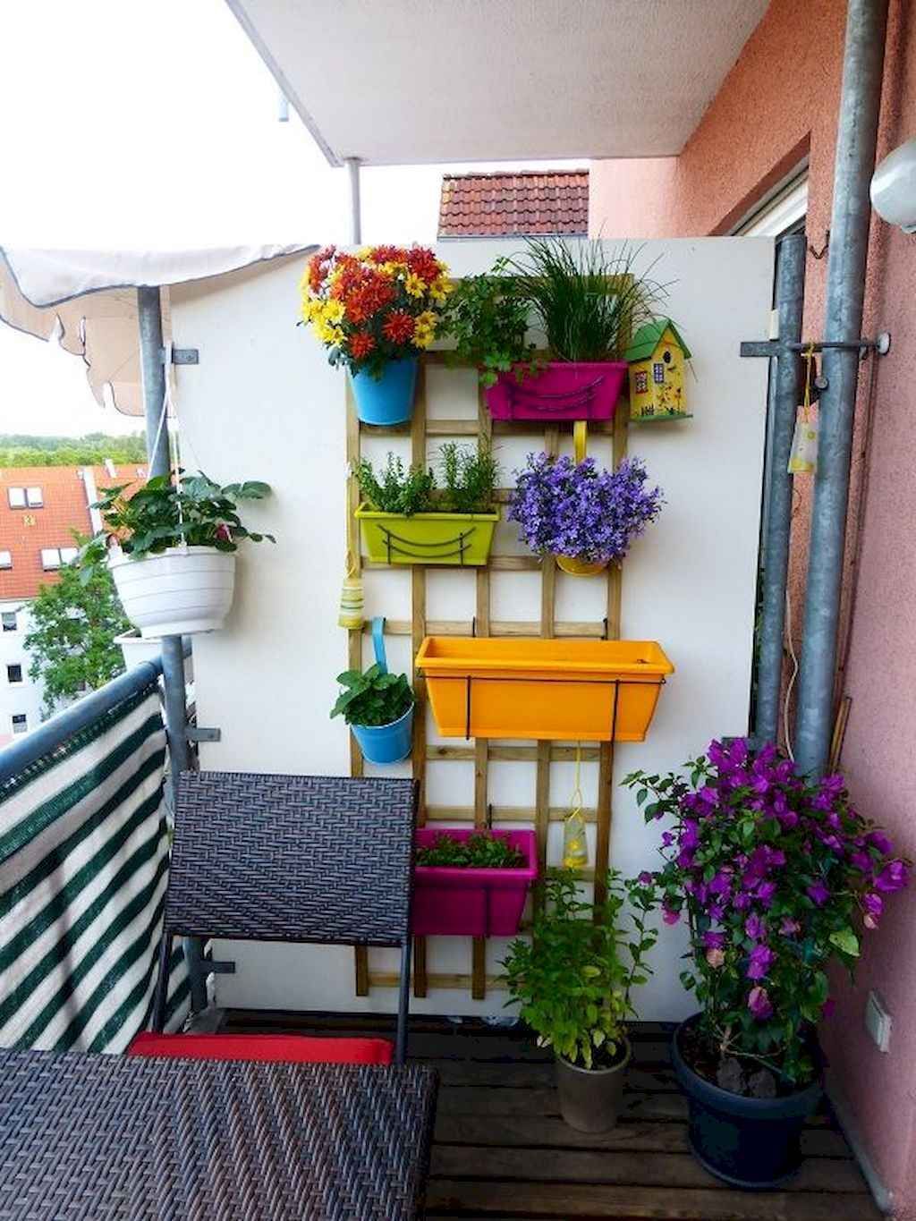 Cozy Apartment Balcony Garden Ideas