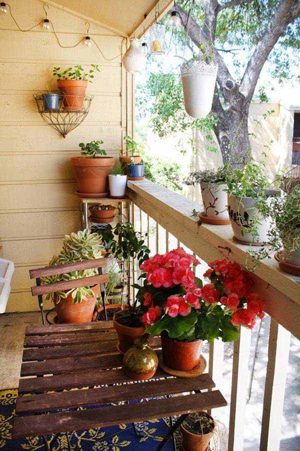 Small Gardens Balcony Garden Web