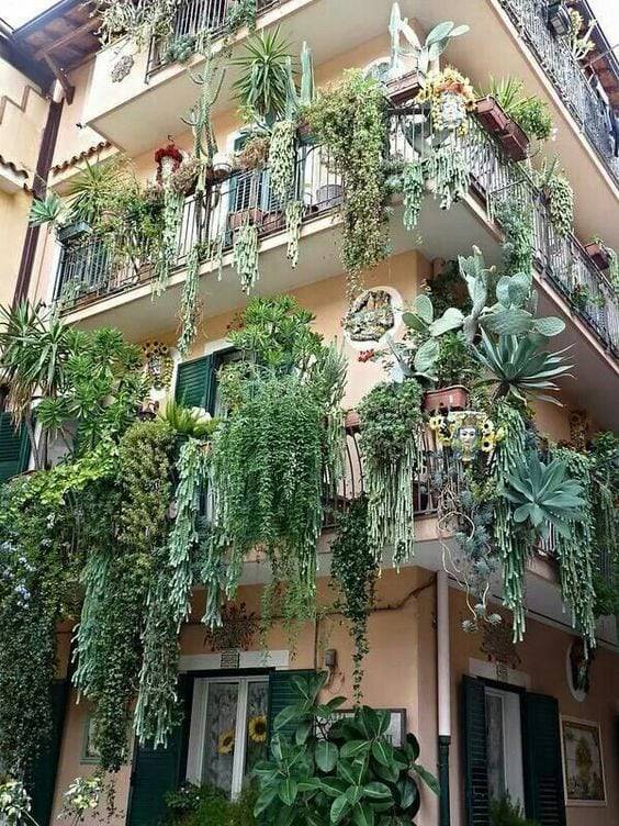 Small Apartment Unique Balcony