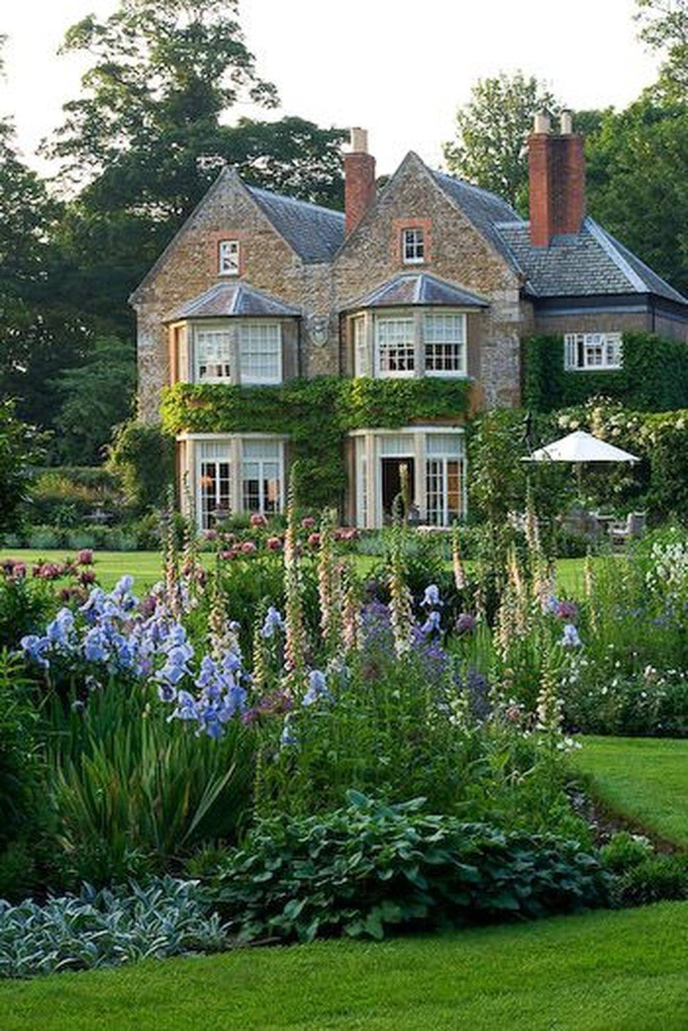 Terrific French Country Garden Design