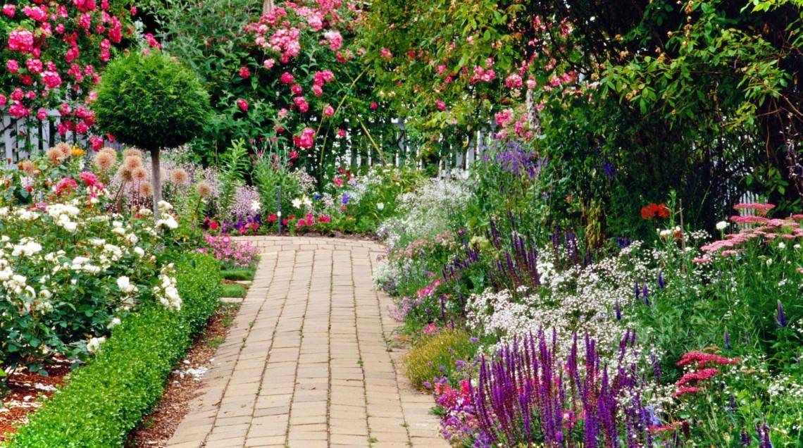 A Quaint English Garden