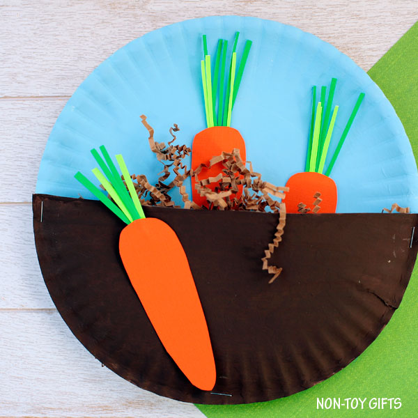 Preschool Vegetable Garden Art Ideas