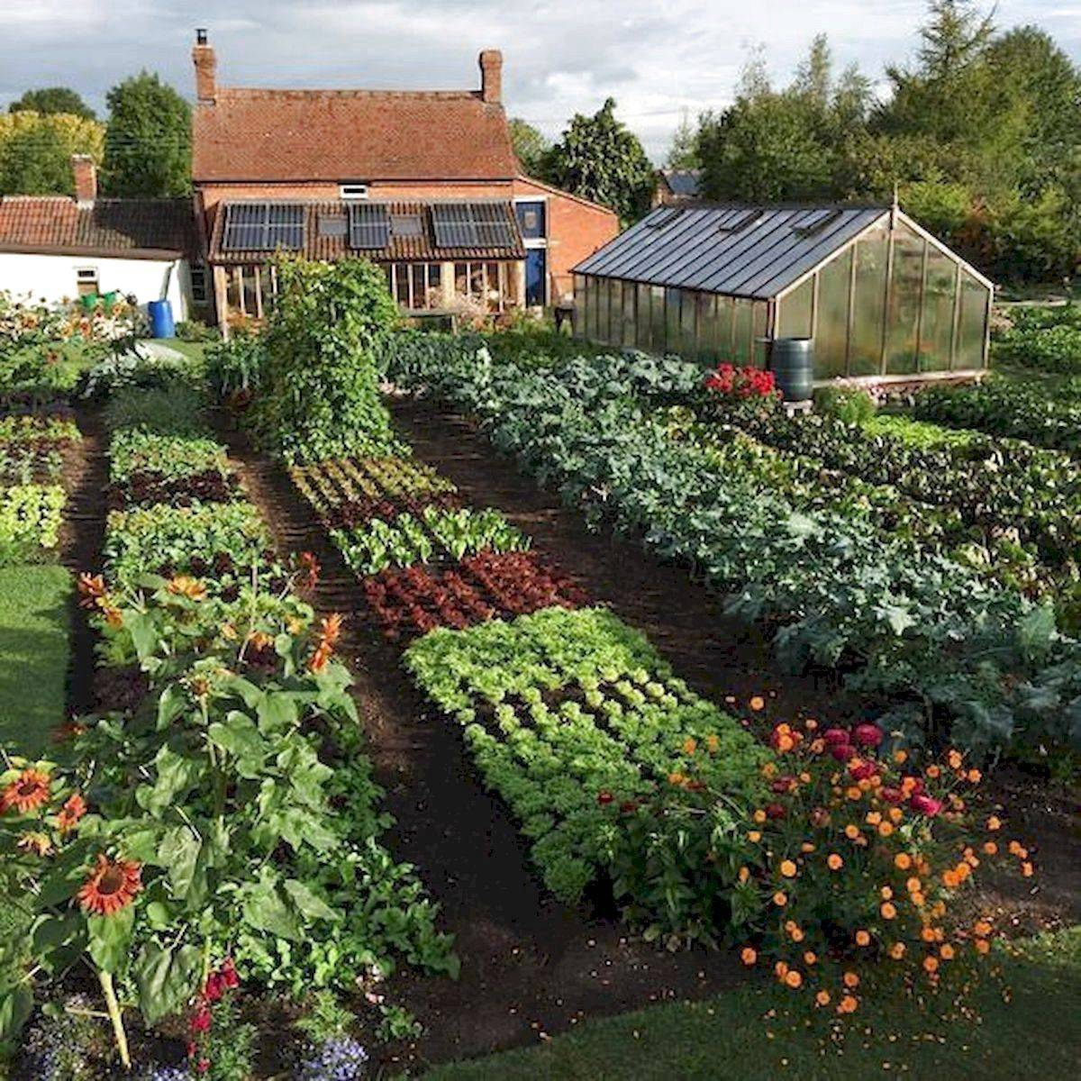 The Attractive Potager Garden Style Vegetable Garden Layout Planner