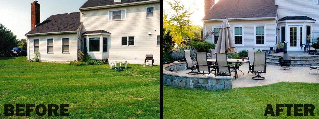 Before After My Contemporary Garden Makeover