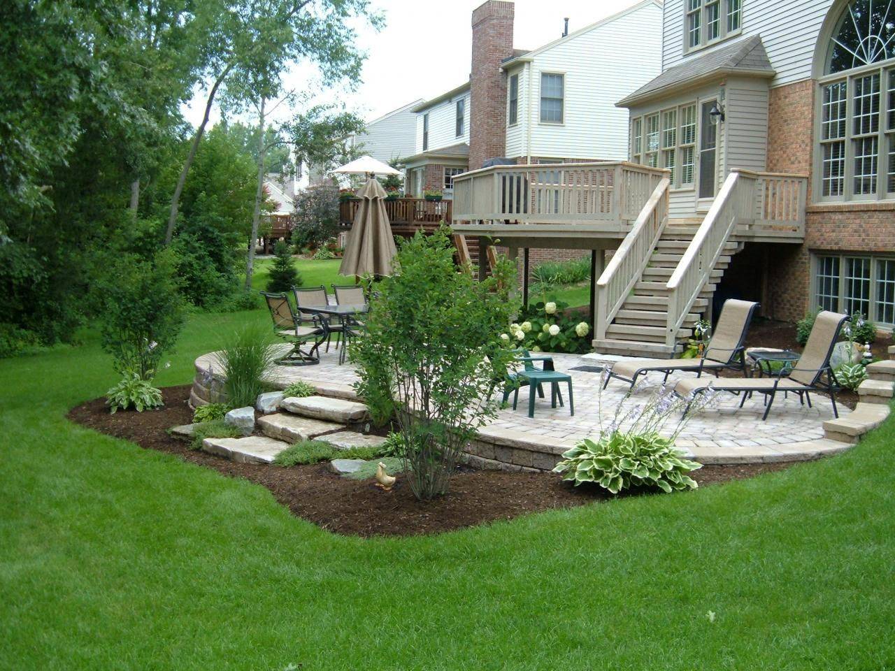 A Steep Walk Out Basement Yard Google Search