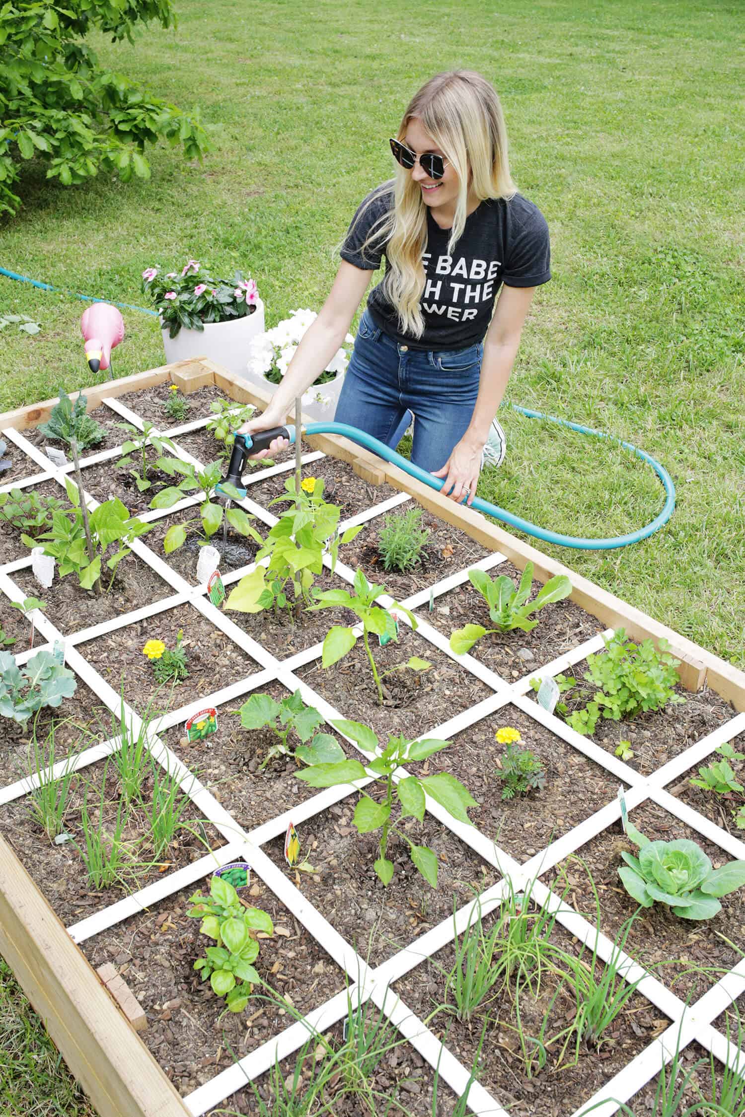A Beautiful Mess Cinder Block Garden