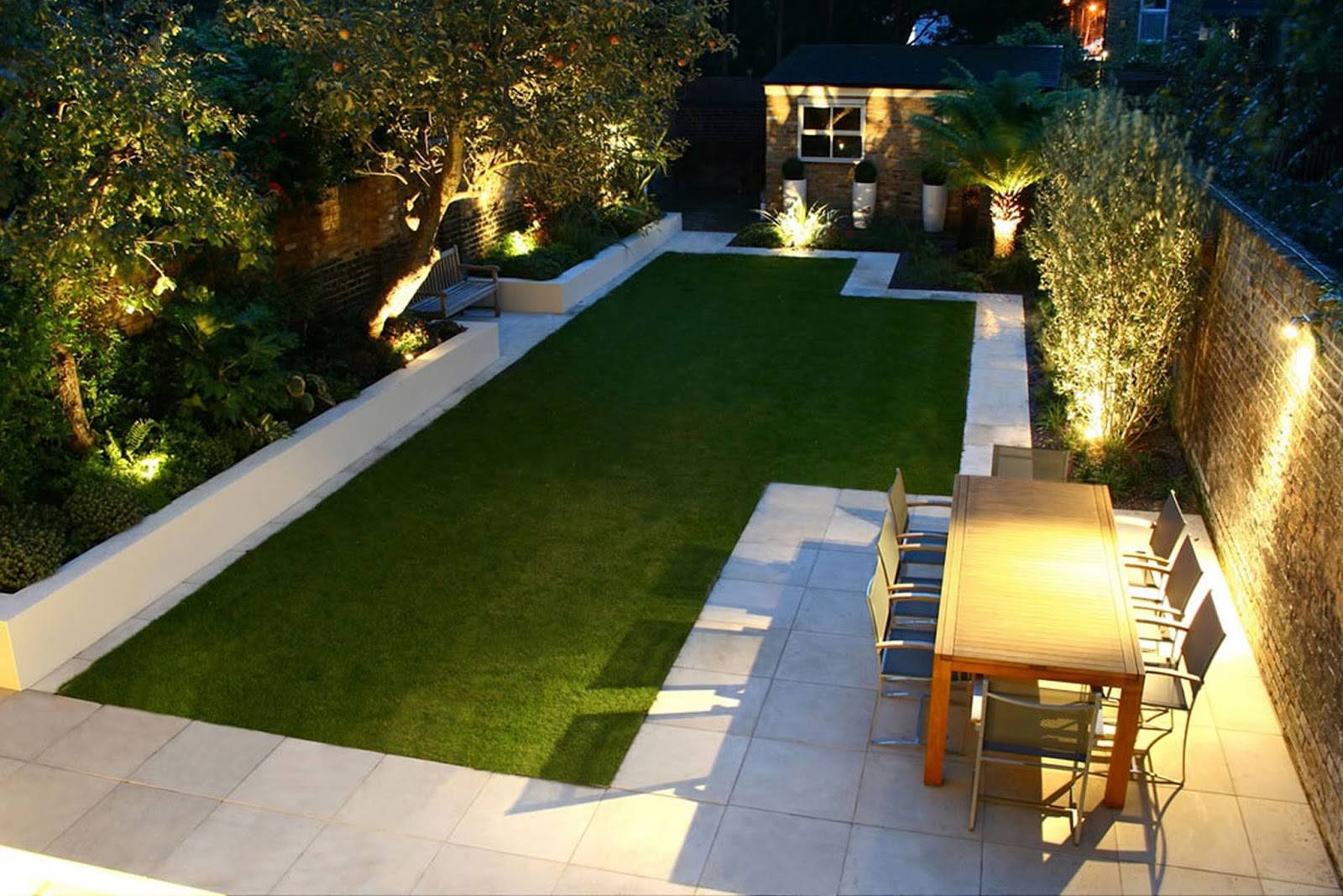 Modern Patio Backyard Design Ideas