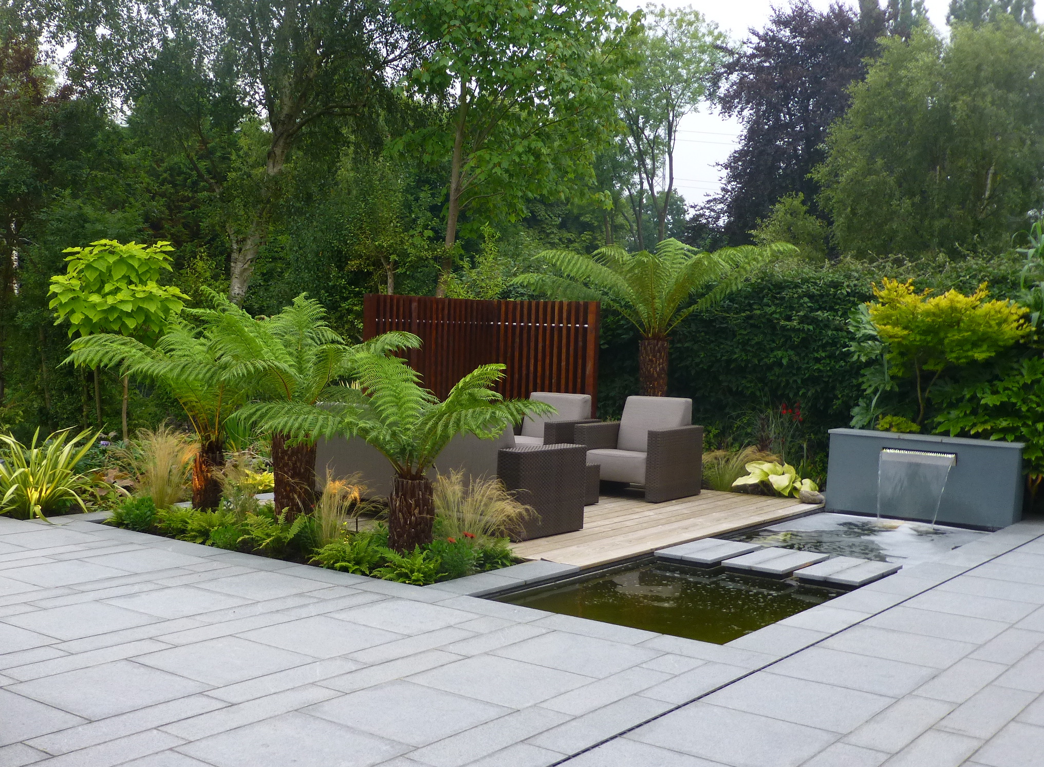 Large Garden Design Ideas London London Garden Design