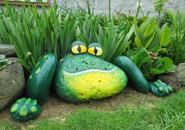 Flower Painted Rocks