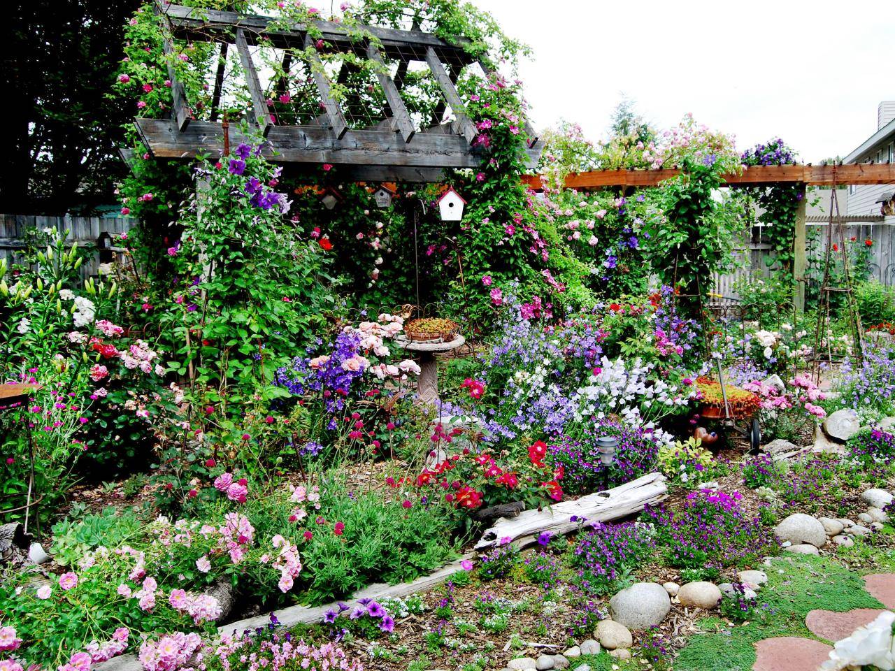 A Quaint Cottage Garden