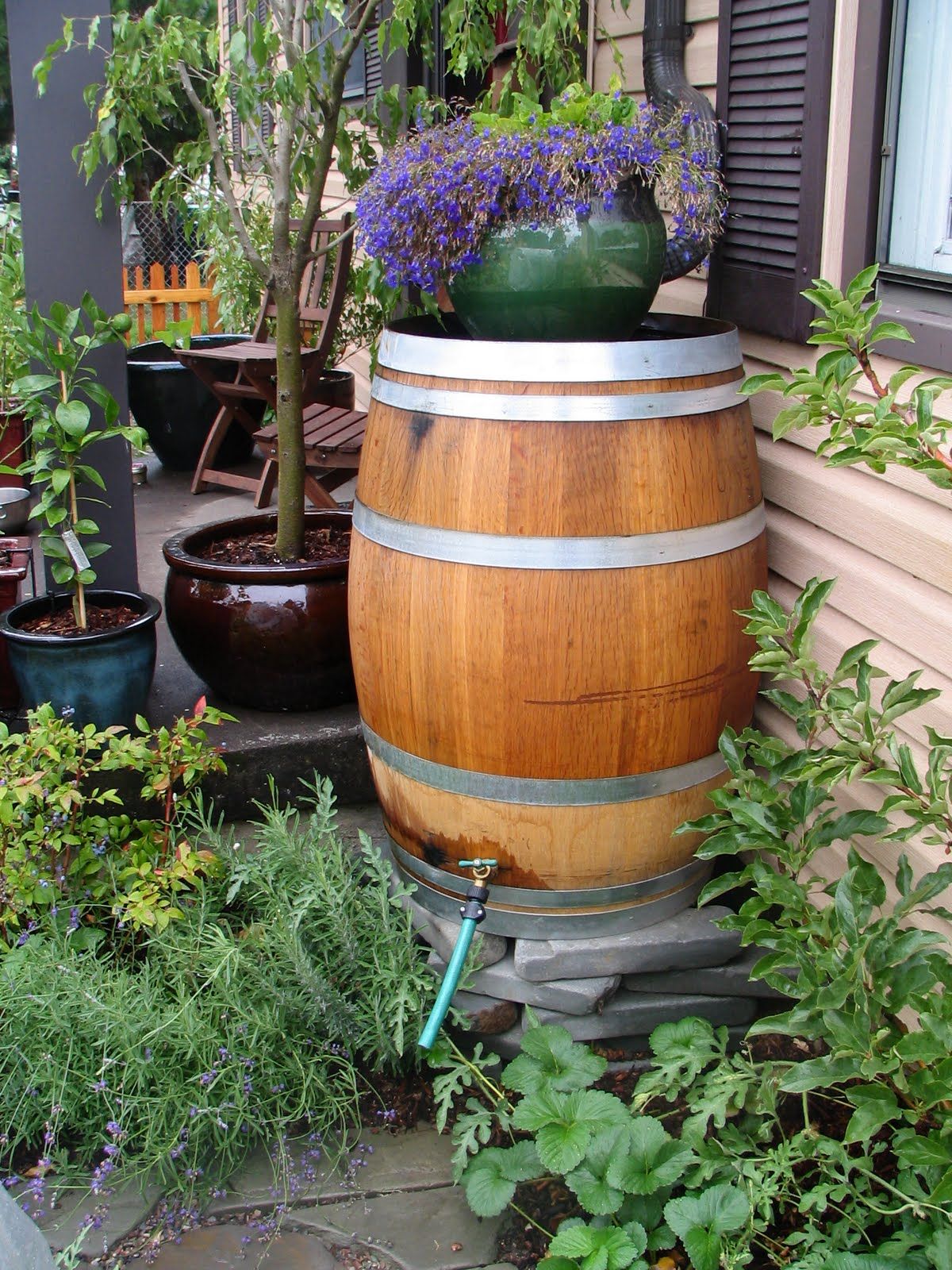 Wine Barrel Garden Ideas