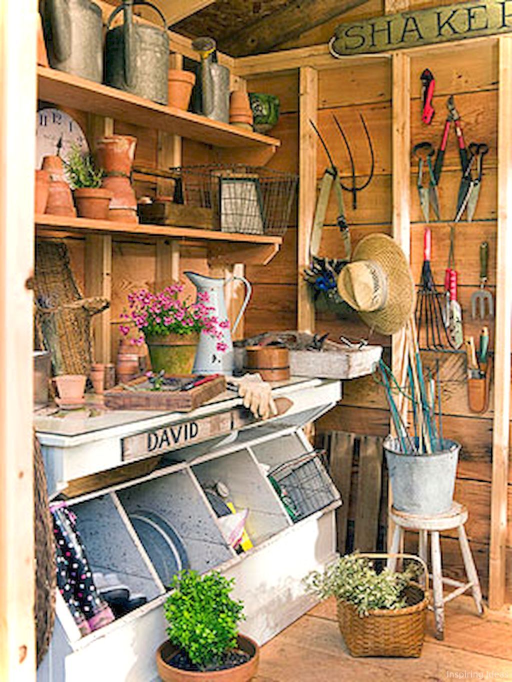 Buildingashed Storage Shed Organization Shed Interior Garden Shed