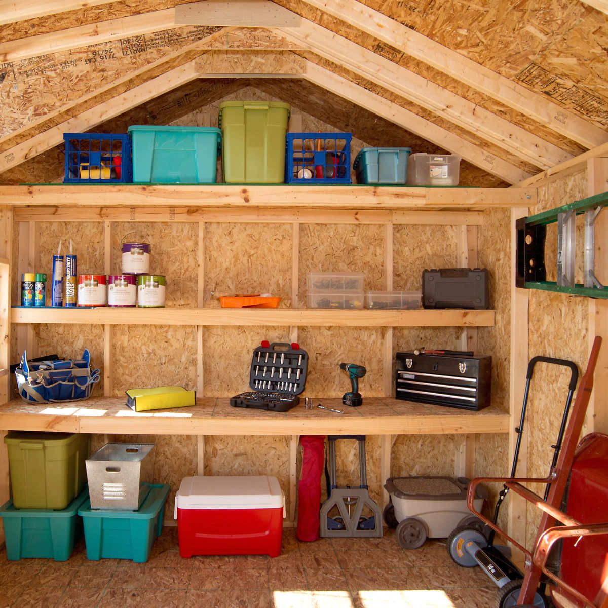 Garden Shed Organization Ideas