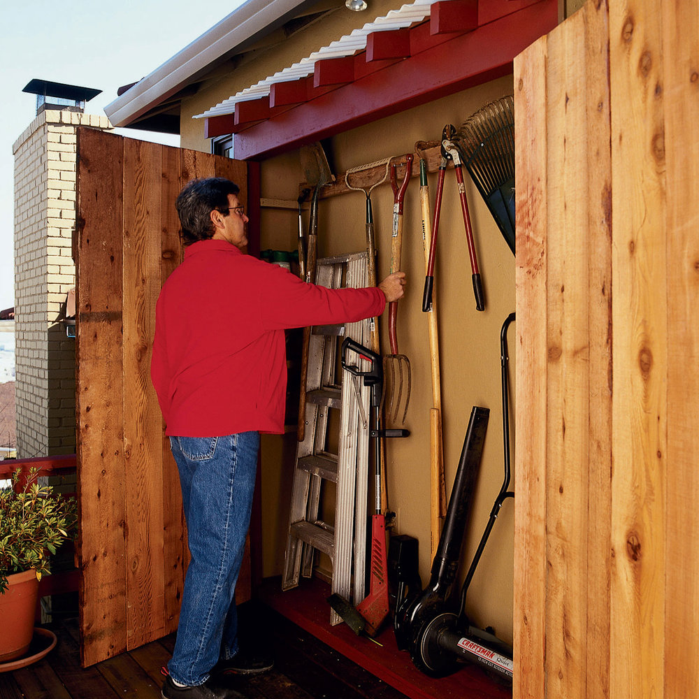 Garden Tool Storage