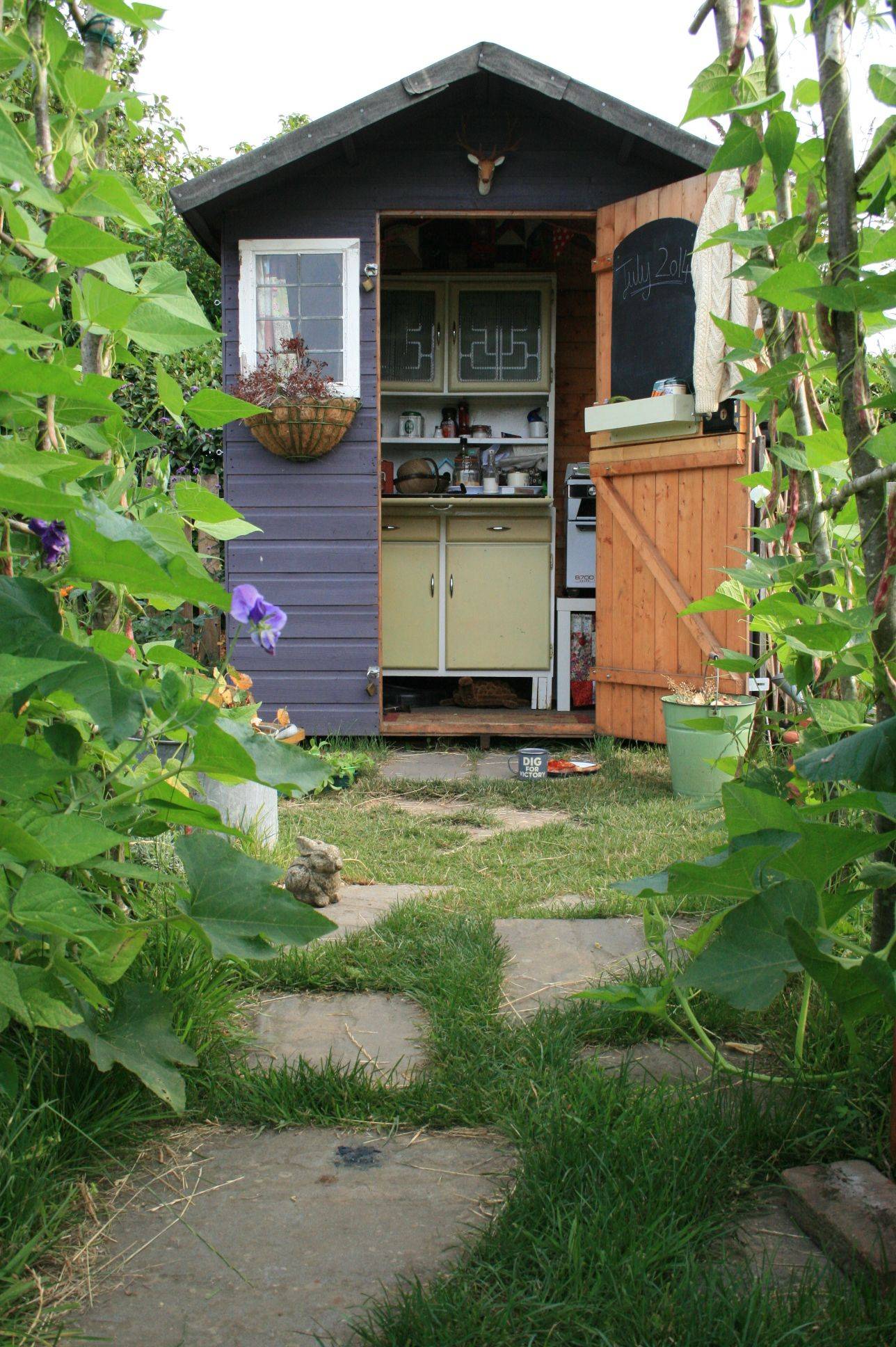 Purple Shed Shed Purple Shed She Sheds