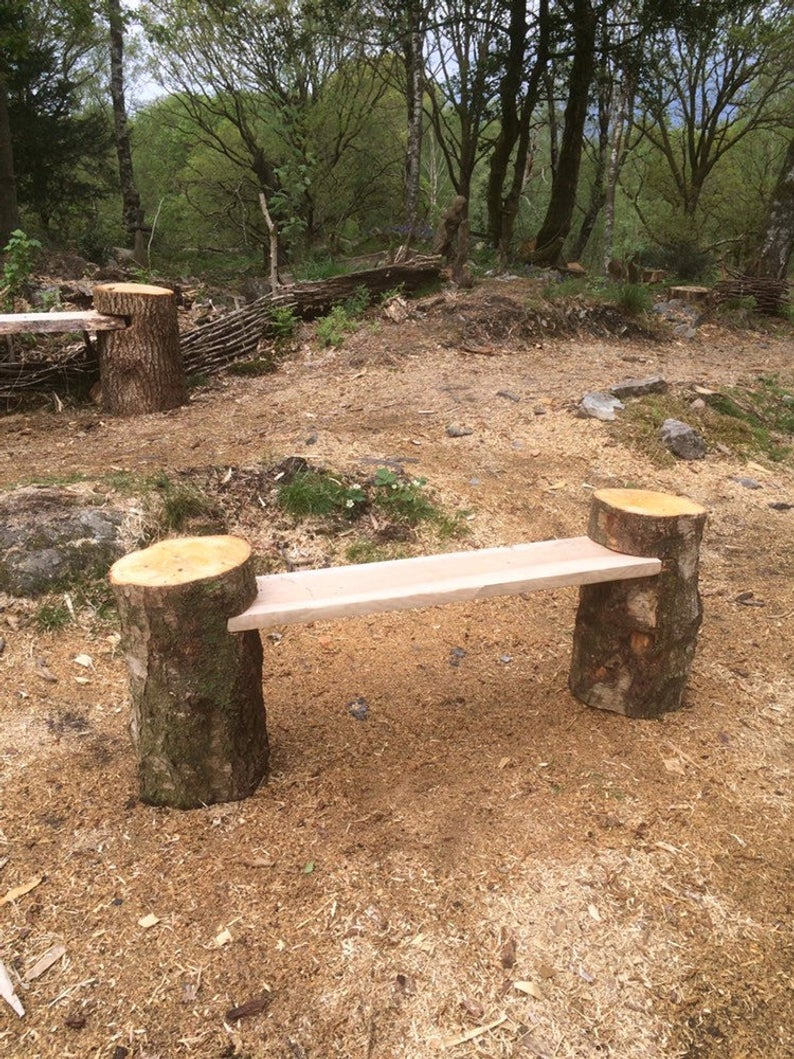 21 Log Seats for Garden Ideas You Must Look | SharonSable