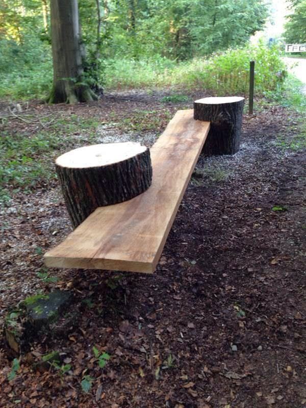 Wooden Bench Ideas Outdoor Rustic Outdoor Furniture