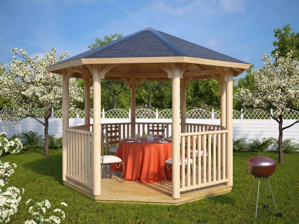 Sunjoy Wabeek Gazebo Outdoor Living Gazebos