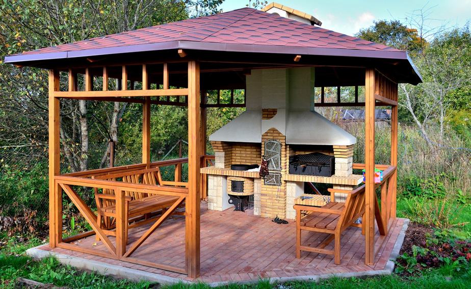Wooden Garden Gazebos Top Ideas