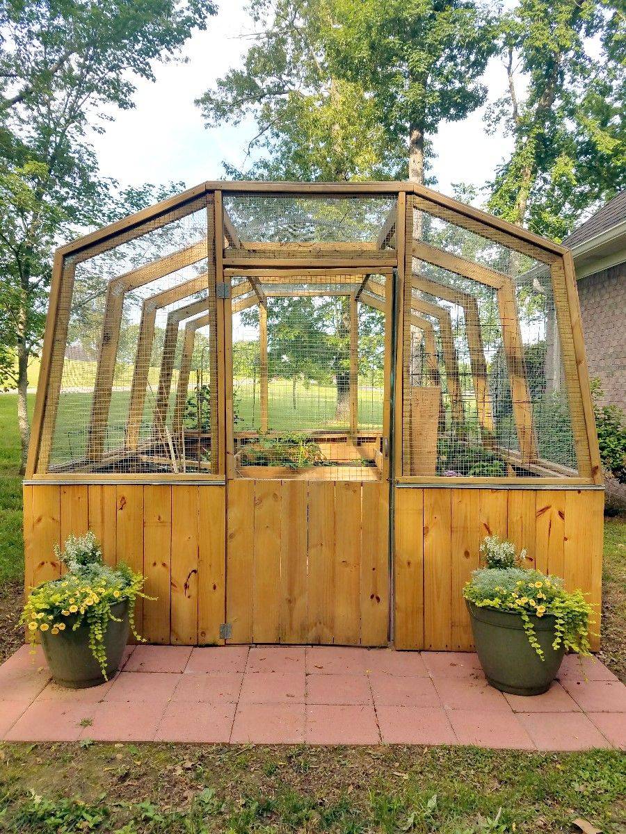 Enclosed Raised Bed Garden Seattle Urban Farm Company