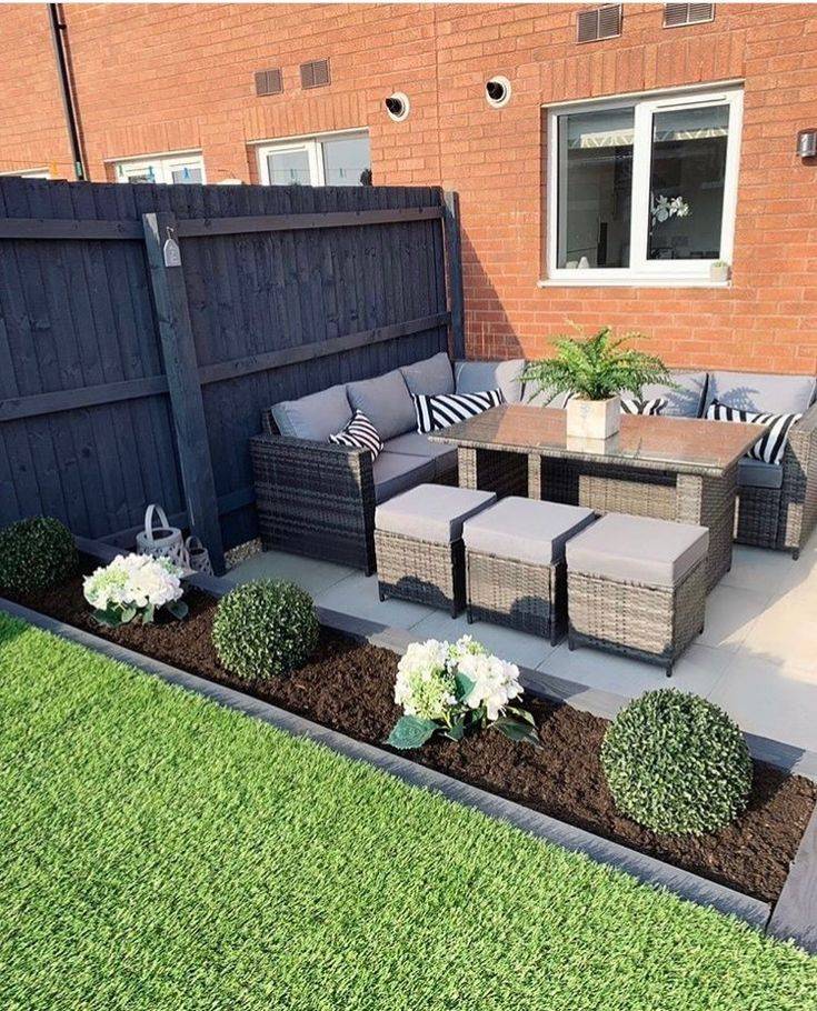 Outstanding Cozy Simple Backyard Landscaping