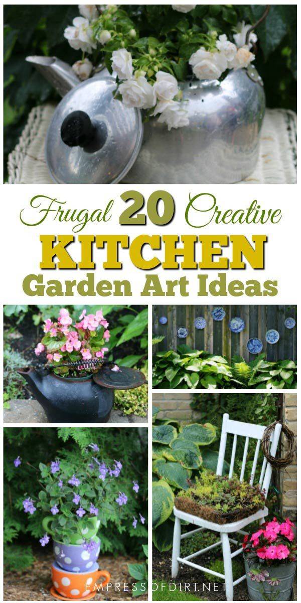 Creative Garden Junk Art And Decor Ideas