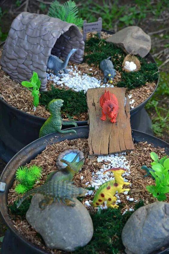A Dinosaur Garden