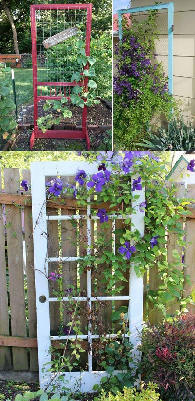 Easy Diy Garden Trellis Ideas