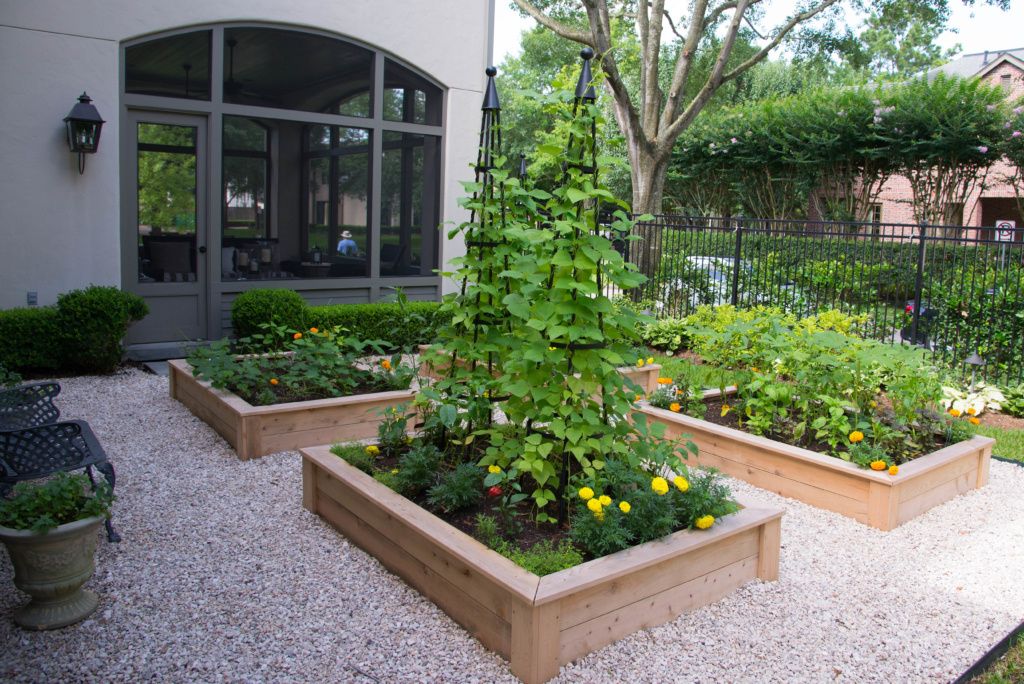 Front Yard Vegetable And Herb Garden Patio