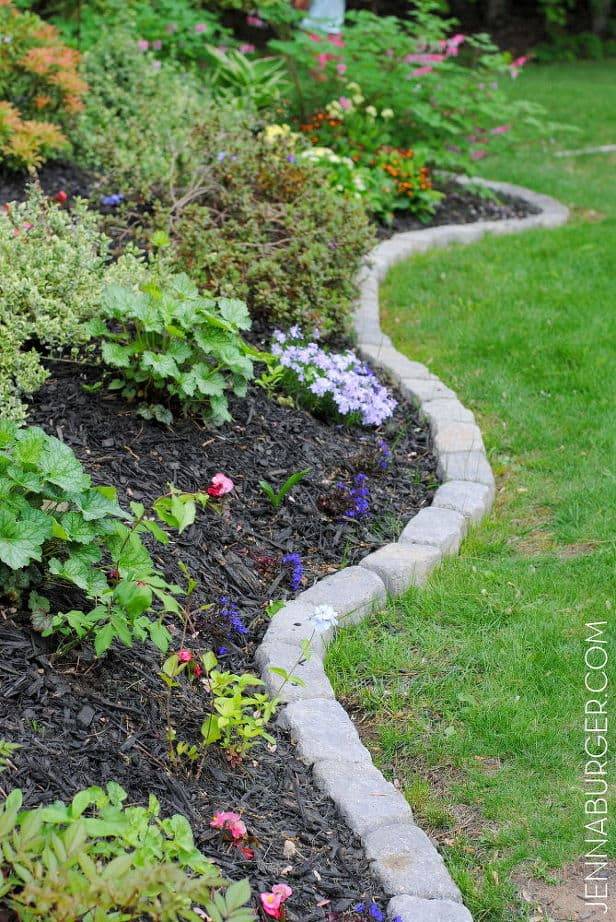 Brilliant Cheap Garden Edging Ideas