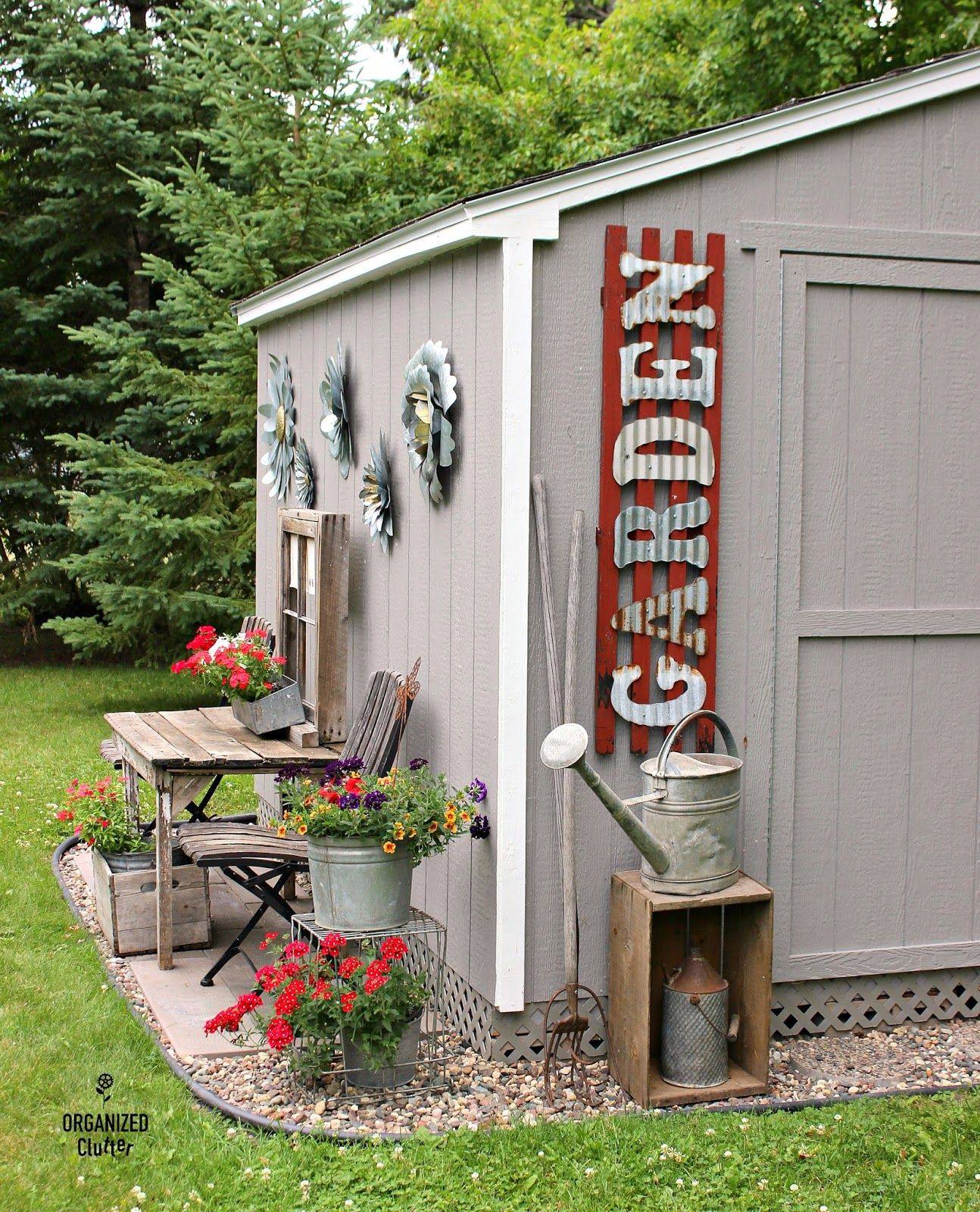 Rustic Birdhouses Organized Clutter