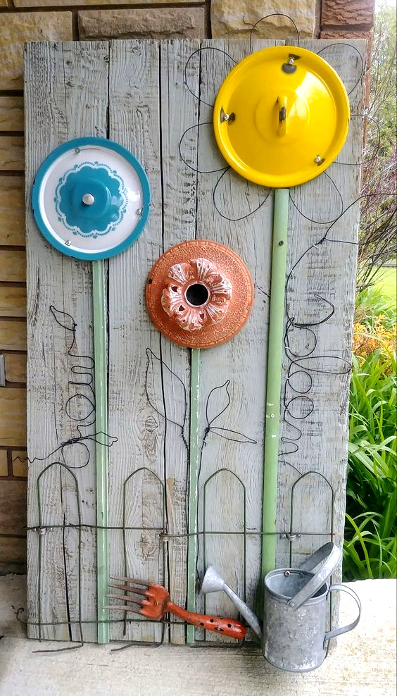 Unique Diy Garden Art