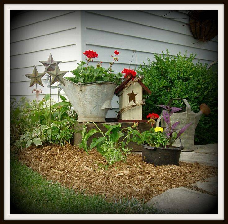 Rustic Garden Decor
