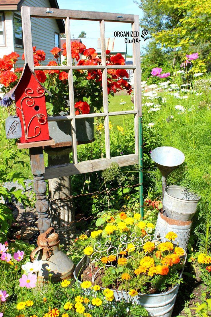 Junk Garden Ideas Edition
