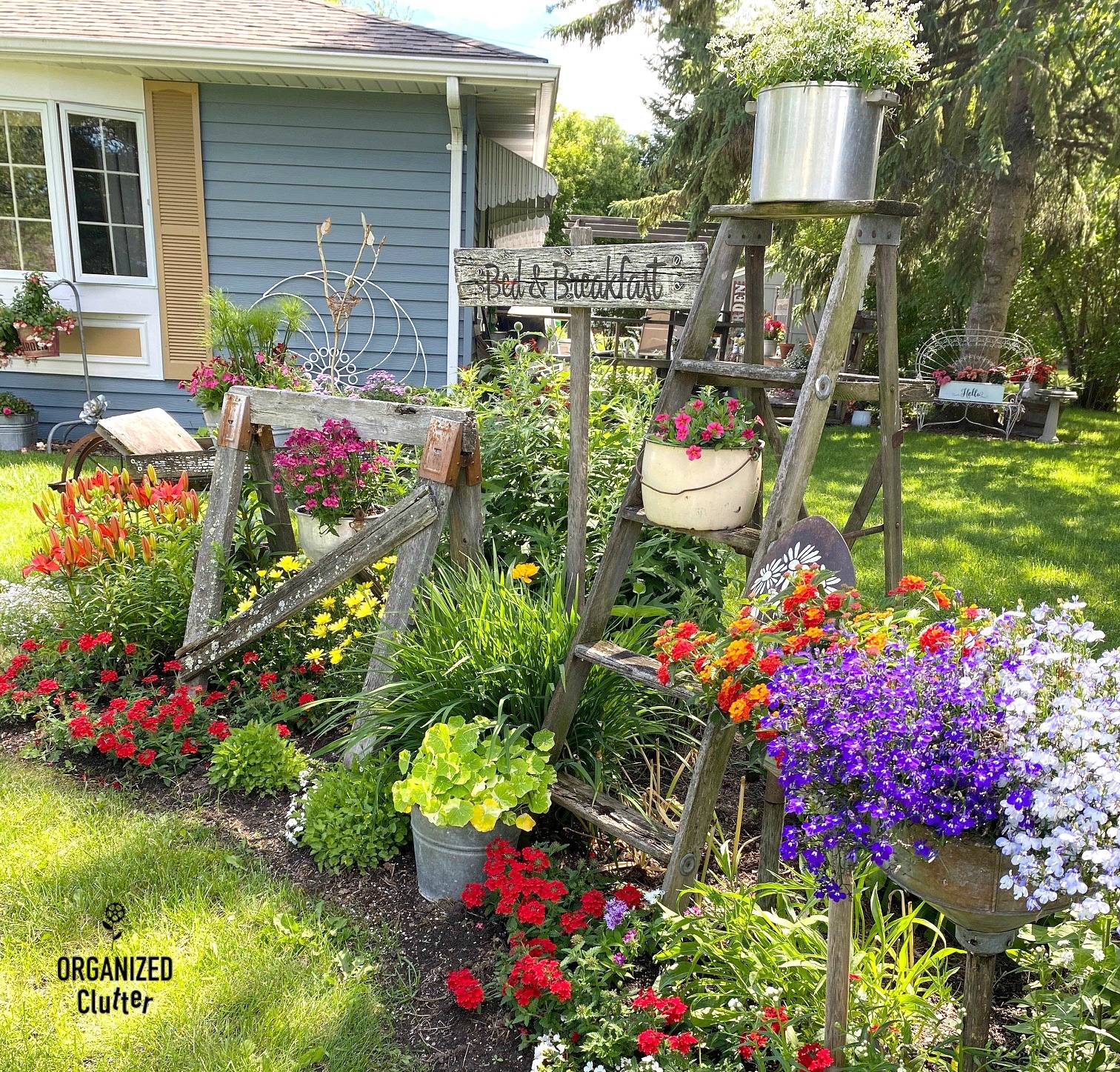 Organized Clutters Junk Garden Photo Tour Video Garden Junk