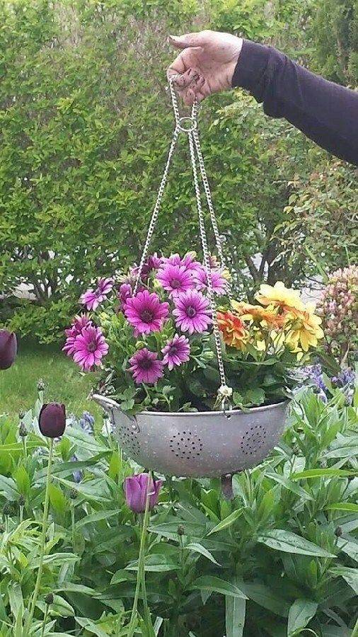 Most Brilliant Garden Junk Repurposed Ideas