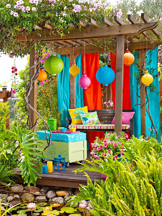 Dollar Store Outdoor Decor Ideas