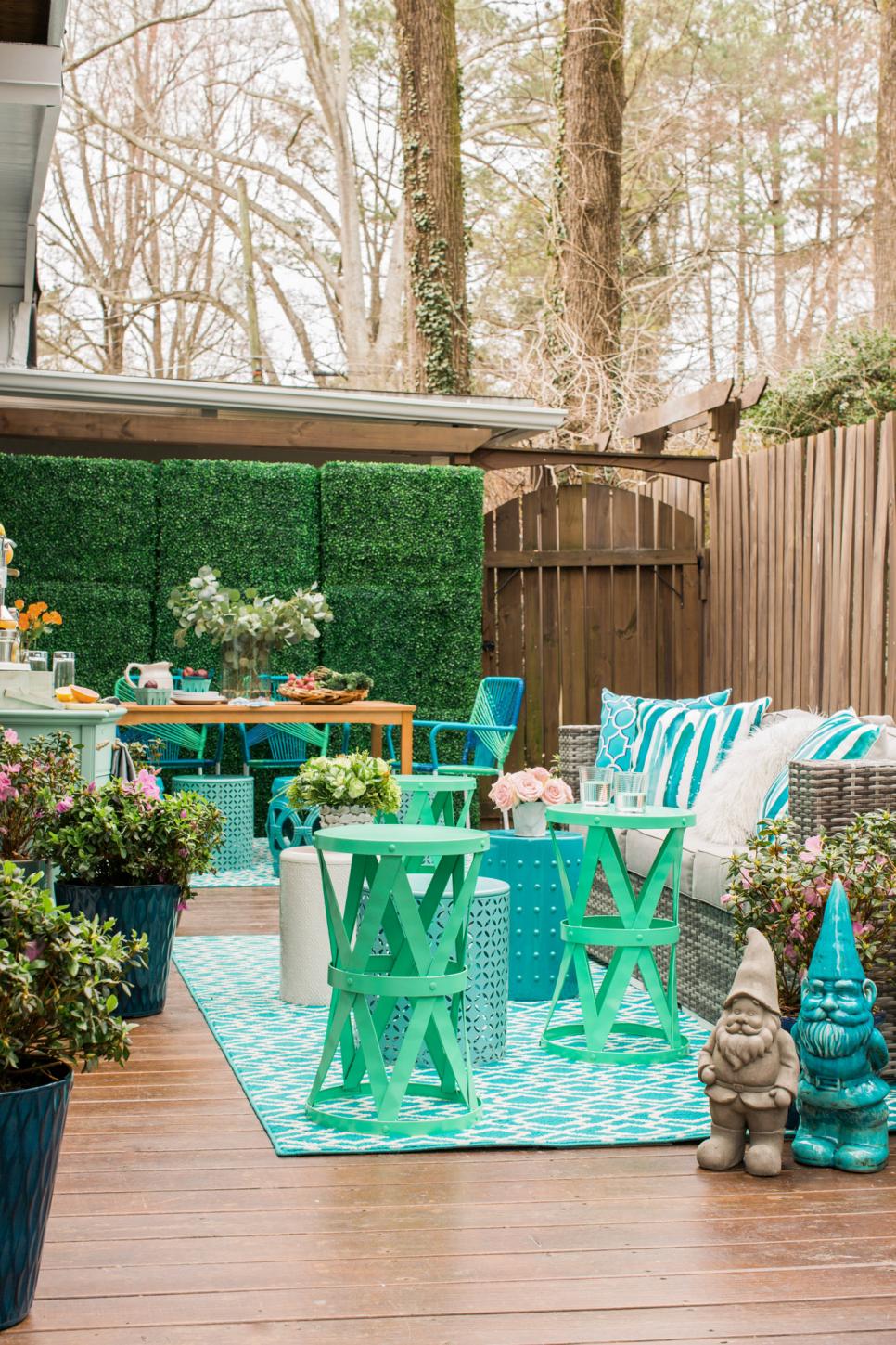 Outdoor Deck Decor My Winter Garden Spruce Up Cococozy