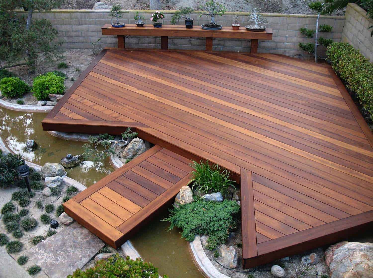 An Outdoor Deck