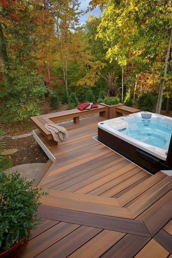 An Outdoor Deck