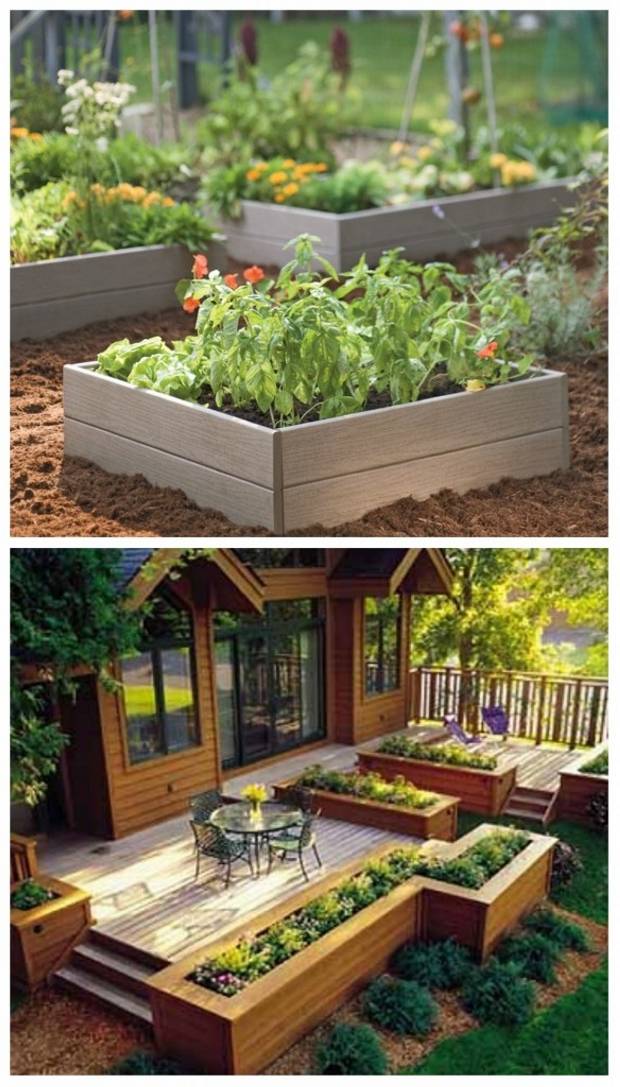 Pallet Raised Garden Beds